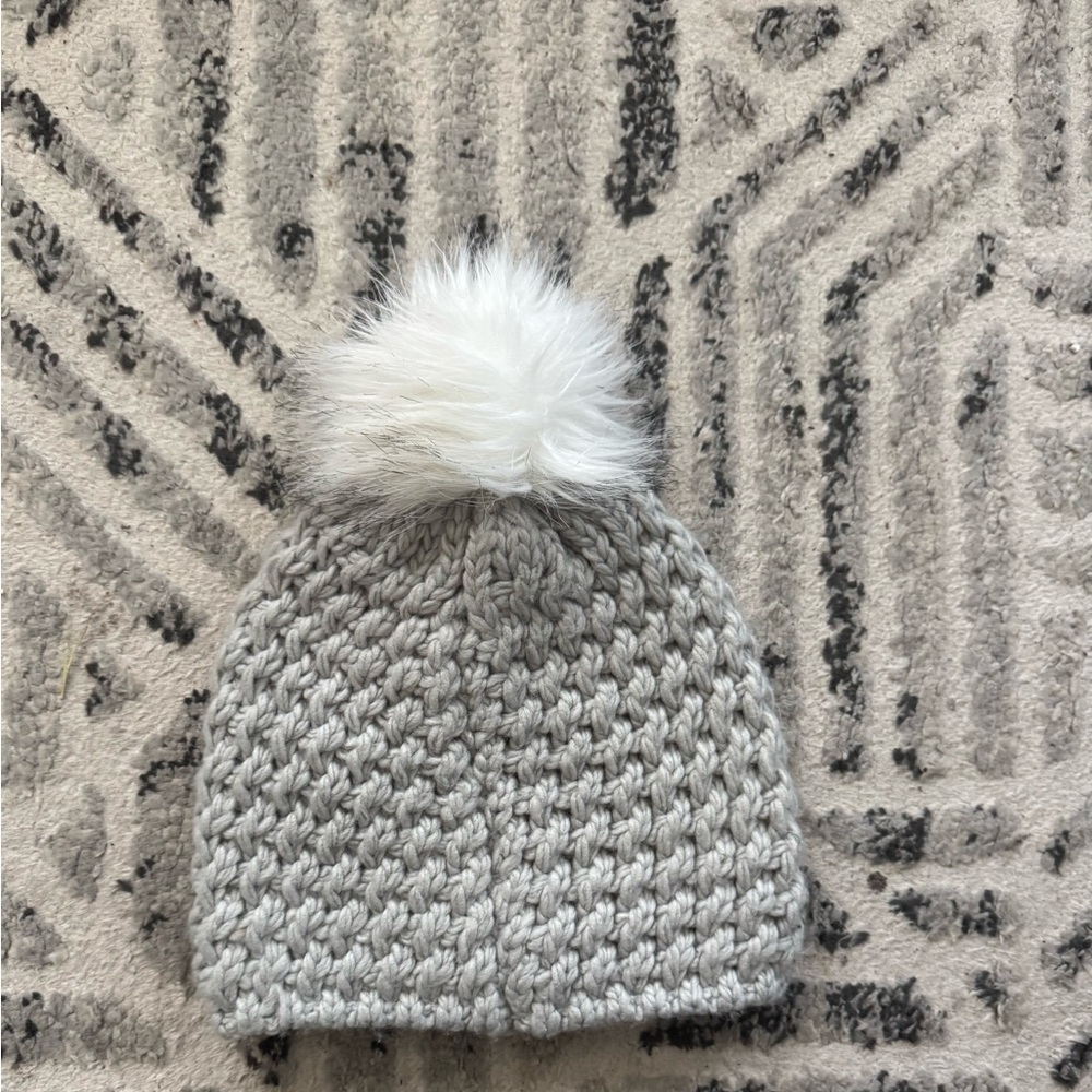 Fabletics chunky knit beanie hat OS